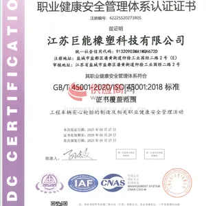职业健康安全管理体系认证证书