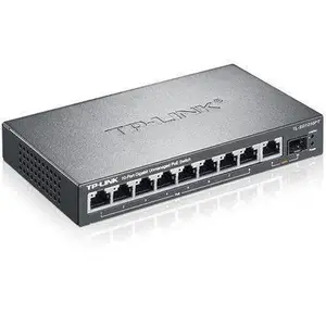 TP-LINK TL-SG1210PT 8口全千兆POE供电交换机 视频监控POE交换机