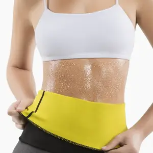 2019年新款 hot shapers 暴汗排扣SBR氯丁橡胶托胸运动健身 暴汗腰带