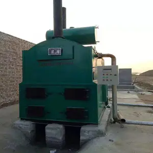 庆阳1吨生物质颗粒热水锅炉 取暖燃柴热常压锅炉 厂房供暖全自动燃气热水锅炉
