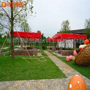 中艺厂家直供简易棚活动餐饮蓬遮阳蓬推拉排档蓬路边烧烤棚伸缩折叠雨篷