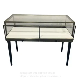 包破损金属不锈钢玻璃展示柜台珠宝眼镜手表服装展柜陈列柜***