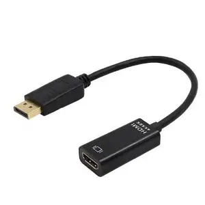 DP 1.2 M TO HDMI 1.4 F ת���� ֧��3DӰ�� ���Ҷ��� ��ɫ