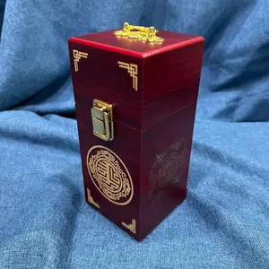 两支装酒木盒 小罐茶木盒 竹木盒 香樟木木盒