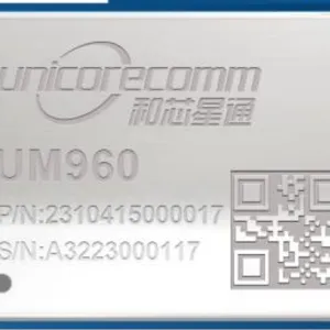UM960 BDS/GPS/GLONASS/Galileo/QZSS 全系统多频RTK高精度定位模块