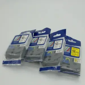 TZ-12mmX8m兼容色带标签TZ435/631/931/D31兄弟标签机专用色带