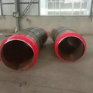 管径133高密度聚乙烯外护管直埋保温管生产基地