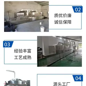 广东沃斯特隧道式微波大虾鲜虾烘烤机 小鲳鱼鲜海鱼烘焙烤熟设备