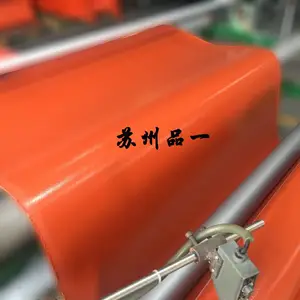 耐高温法兰密封垫片A级不燃硅钛合金防火布硅纤垫片