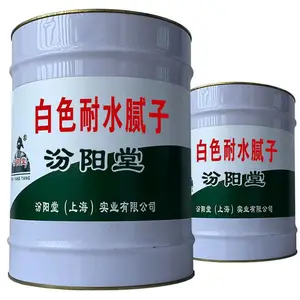 白色耐水腻子,涂层具有耐环境侵蚀。白色耐水腻子