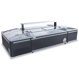 超市商用冷柜 KX-830BY冷藏组合岛柜 2米食物组合冷柜