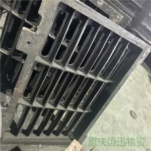 南岸铸铁水篦子库房 可过车排水沟 车库明沟盖板 400x500x30 C250 排水缝隙合理