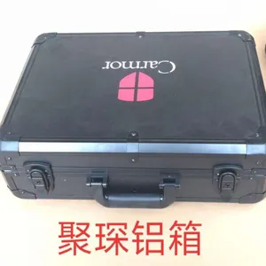 黑色仪器箱包装箱设备周转箱手提密码箱