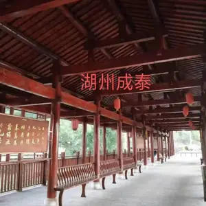 小区长廊 景观长廊 古建长廊