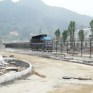锌钢草地护栏铁围栏围墙河源紫金封闭式铁艺围墙