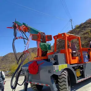 隧道用混凝土湿喷台车工作原理鑫通机械HP5-4016湿喷台车