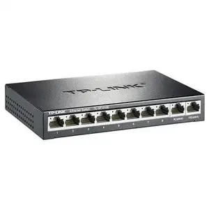 TP-LINK TL-SF1010D 10口双上联交换机模块100M百兆视频监控网络