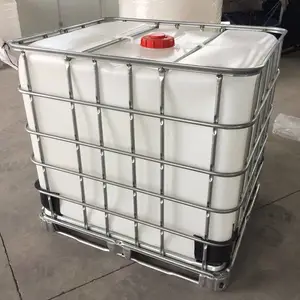 厂家批发1立方方形吨桶/金华1000L全新塑料吨桶/集装吨桶直销批发