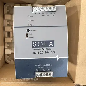 美国SOLA Emerson 24V 直流电源 SDN20-24-100C SDN2024100C