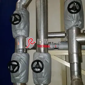 热盾节能阀门保温衣蒸汽阀门保温套组合型可拆式保温隔热套