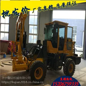 周口高速公路护栏打桩机厂家 山东恒旺南阳波型护栏打桩机价格