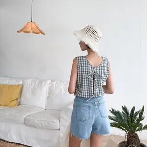 艾利欧品牌折扣服装***店折扣 正品女装尾货银色马甲背心