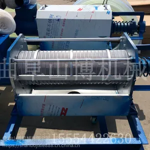 养殖场专用污粪固液分离机 螺旋挤压干湿分离机 山博制造
