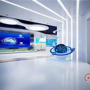 科技感企业展厅设计制作