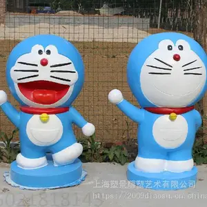 广西雕塑厂家 卡通哆啦A梦雕塑 动漫主题雕塑 来图定制