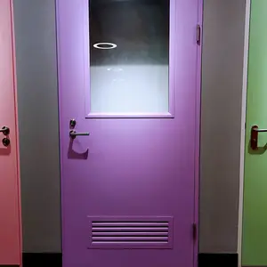 上海钢质防火百叶门具有散热通风功能,内外皆可透视,可根据需要设计制造!