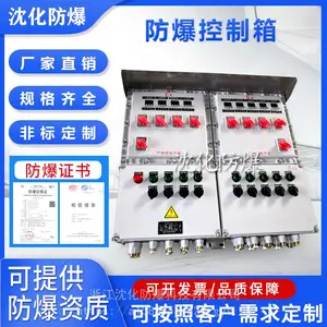 IIB级防爆配电箱 非标订制BXMD系列不锈钢电源插座箱 磁力启动器
