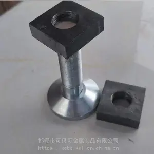 机加工***地脚螺栓三件 高强度玻璃机械用支座地脚螺栓 支持定制螺栓45#