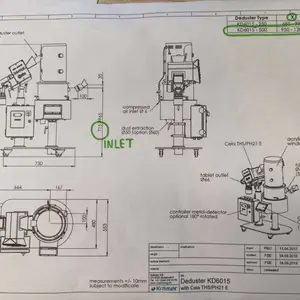 德国Kramer AG片剂除尘器 KD3010型用于制药行业使用