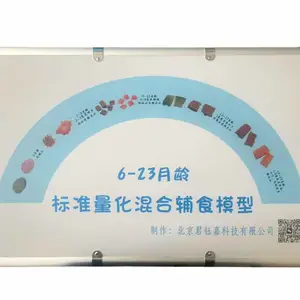 6-23 月龄标准量化混合辅食模型 辅食教具 辅食添加模型