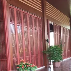 带边框玻璃活动隔断能让空间形式追随气候!