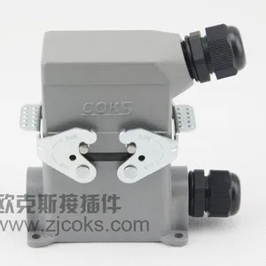 重载连接器厂家矩形插座航空插头HE-010-M/F 10针孔