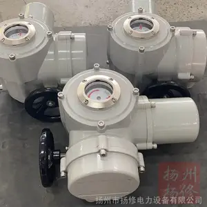 天津蝶阀选配Q30-0.5W铝制阀门 电动装置 轻巧 力矩保护 定制RS485多种总线控制
