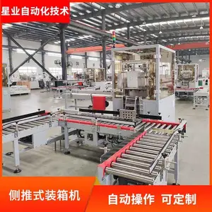 星业自动化供应ZX-D08非标桶装全自动跌落式装箱机