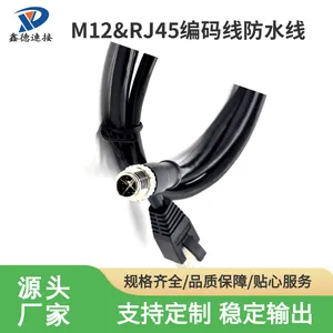 M12��RJ45�����߷�ˮ��M12תRJ45��ҵ��̫���߻���������