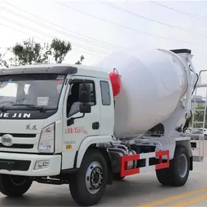 东风5方水泥搅拌车 5方罐车