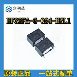 HF32FA-G-024-HSL1/HSL2 一组常开4脚 10A 250VAC 宏发原装继电器