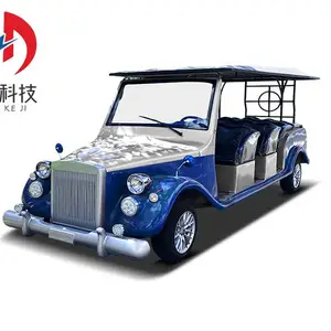 贵宾老爷车复古观光车厂家定制8-14座贵宾老爷车看房车