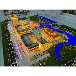博尔塔拉沙盘模型制作 便于清洁 一体式设计