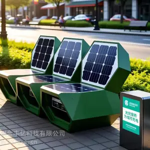 联动商铺金丰亿太阳能椅:一键联动周边商圈发布信息