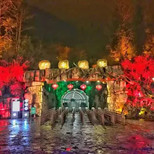 景区户外亮化灯光工程,景区山洞灯光工程,溶洞灯光布置方案,厂家直销