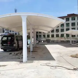 黔东伞形膜结构景观棚活动式膜结构雨棚耐腐耐锈