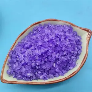 供应五彩玻璃纱 胶粘石骨料 环氧地坪用 鱼缸造景 规格齐全