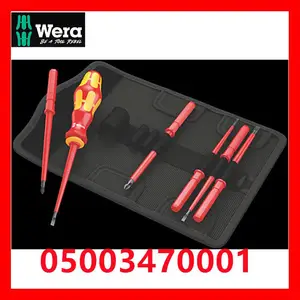 wera维拉 05003470001 KK VDE 60 i/7绝缘组套换杆螺丝刀十一字