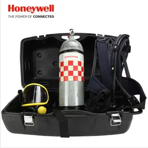 霍尼韦尔SCBA123L C900标准呼吸器 Pano面罩/6.8L Luxfer带表气瓶