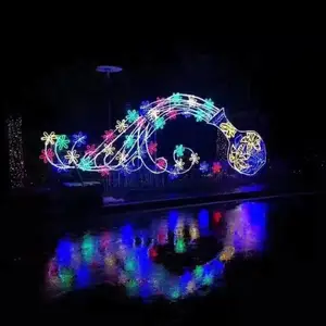 灯光节灯光造型设计制作灯光节场地亮化造型出租